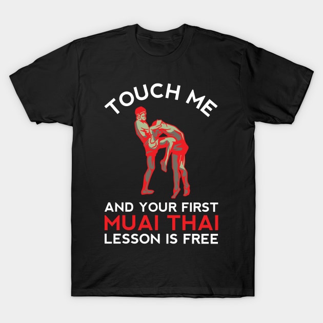 Funny Muai Thai Sport Fighting Kick Boxing MMA Octagon Jiu Jitsu T-Shirt by Shirtsurf